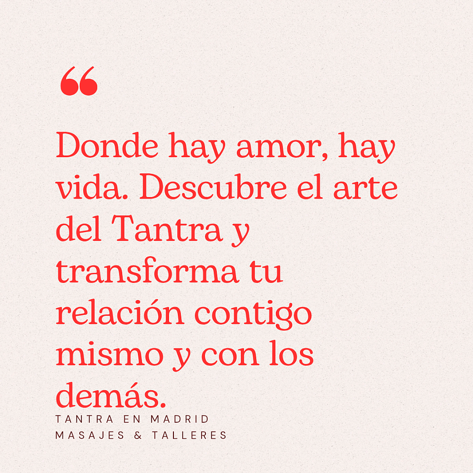 Tantra amor masajes sexo